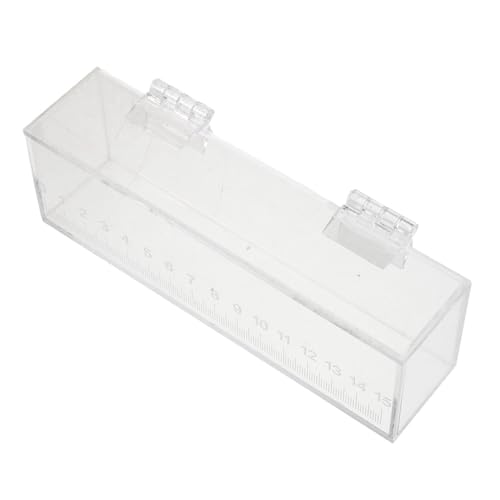 Fish Acclimation Box: Clear Acrylic Breeder Box - Aquarium Isolation Separator for Isolating Fish Fry/Betta Hatching/Guppy Breeding - size: 16.00X5.60X4.50CM