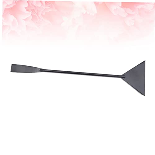 Garneck Short Flat Sand Shovel Stainless Steel Aquarium Rake Tank Sand Plant Shovel for Aquatic Cleaning