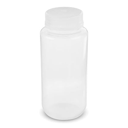United Scientific® Unistore™ - Sample Containers with Lids - Laboratory Grade Polypropylene Wide Mouth Reagent Bottle - 16 Oz Bottles with Caps (500ml), Plastic Bottles with Lids, Pack of 1 - size: 16 oz (Pack of 1)