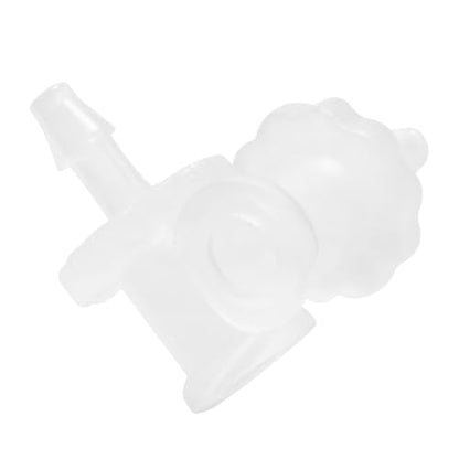 Famale Thread Hose Fitting 1/16 "PP Polypropylene Hose Barb Fitting Ruhr Female Thread Adapter For Laboratory Equipment 12pcs (0.67inch)