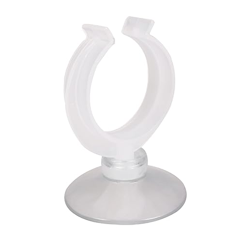 balacoo 6pcs Aquarium Fixed Clip Air Tubing Holder Airline Holder Taper Candles Acrylic Fish Tank Fish Tank Hose Clamp Candle Holder Cup Holder Water Holder Window Heater
