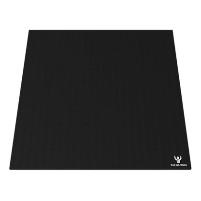 Great Call Athletics 10’ x 10’ Black Tatami Mat 1.25" Thick Collegiate Quality Flexi Roll Jiu Jitsu Mats Home bjj Tape Garage