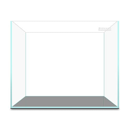 3.5 Gallon Rimless Aquarium, Ultra Clear Low Iron Nano Fish Tank for Betta Shrimp, L15×W5.5×H9.8 Glass Thickness 5mm with EVA Foam Leveling Mat - size: 3.5 Gallons