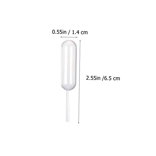 PRETYZOOM 200pcs Cupcake Pipettes for Transparent Dropper for Injecting Flavors into Desserts for Baking and Cooking Assorted Shapes Included