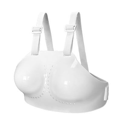 Womens Fencing Sports Chest Guards, Breathable Breast Protectors for, Breastplate with Adjustable Strap Breastplate Guard Protections Guard - size: X-Large