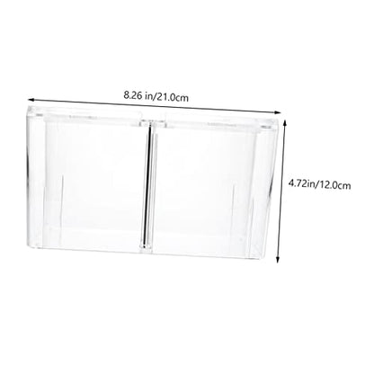 BESPORTBLE Hatchery Incubator Breeding Box for Fish Multi-Functional Isolation Holder for Betta and Guppy Fry Aquarium Nursery Easy Monitoring and Secure Cover