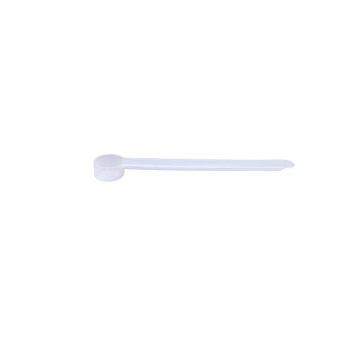1.25cc Long Handle Measuring Scoop (1/4 Teaspoon / 1.25mL) - Heavy-Duty Plastic Spoon for Powders, Pre-Workout, Supplements, and Spices, 1-Pack - size: 1.25 cc | 1/4 teaspoon | 1.25 mL