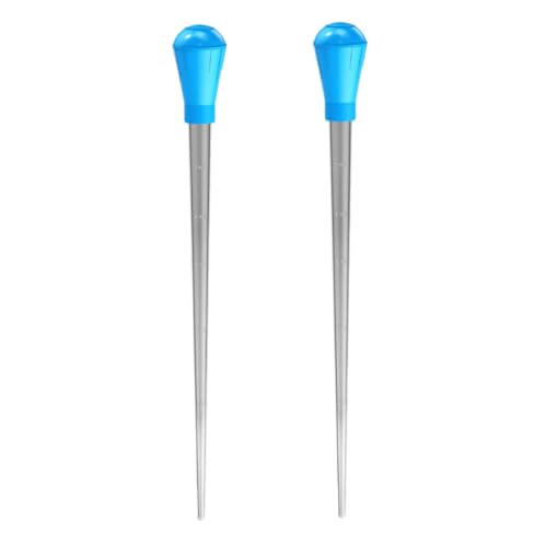 Ciieeo 2pcs Large Graduated Pipettes Multifunctional Liquid Transfer Droppers for Kitchen Fish Tanks and Laboratory Use Accurate Measurement Tools Plastic