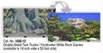 Blue Ribbon Pet Products ABLVSB1219 White Decorative Rock Background for Aquarium, 19-Inch 50-Feet