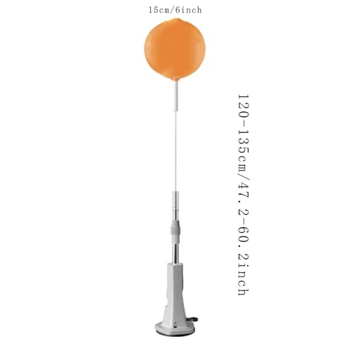 Boxing Punching Bag Boxing Equipment, Floor Standing with Stand Boxing Speed Ball,Punching Free Standing Boxing with Adjustable Height Strong Durable Spring Teenagers - size: 120-135cm/47.2-60.2inch