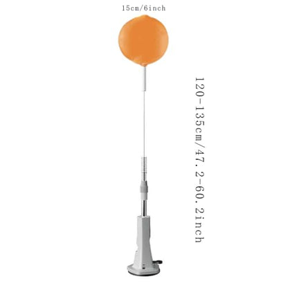 Boxing Punching Bag Boxing Equipment, Floor Standing with Stand Boxing Speed Ball,Punching Free Standing Boxing with Adjustable Height Strong Durable Spring Teenagers - size: 120-135cm/47.2-60.2inch