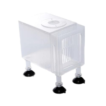 Aquarium Filter Box Pump Protection Shield - Universal Pump Case Container for Fish Tank & Pond Pumps- Large White