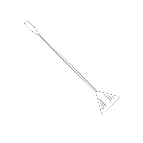 Premium Stainless Steel Sand Leveling Shovel for Aquascaping and Garden Soil Work Featuring Comfortable Grip Handle - size: 30cm