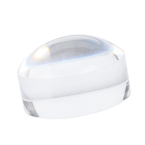 Magnifier 8X Acrylic Dome Magnifier Dome Magnifying Glass 50Mm