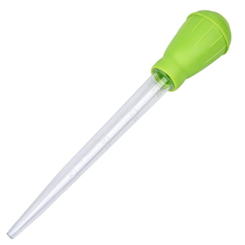Manual Fish Tank Water Changer Aquarium Dropper, 30ml Aquarium Clean Pipette Dropper, Fish Tank Cleaning Waste Remover, Aquarium Gravel Cleaning Straw, Green - color: Green