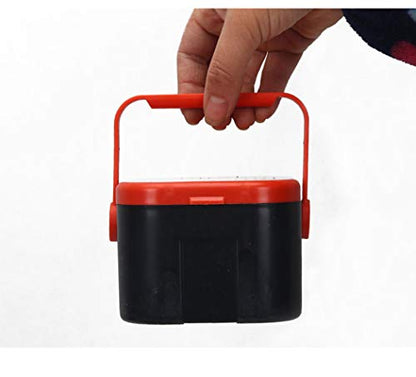 Toasis Fishing Worm Storage Container Live Bait Plastic Box