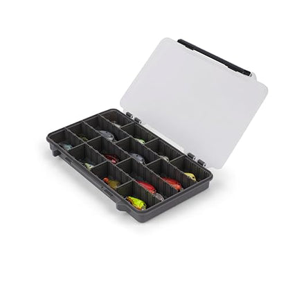 Plano StowAway 3700 Stow Tackle Box, 4 Pack, with Corrosion-Preventive Rustricor, Single Latch Design, Transparent DuraView Lid, Stackable Storage for Fishing Bait, Lures and Gear - size: 3700 4-Pack, style: New Model