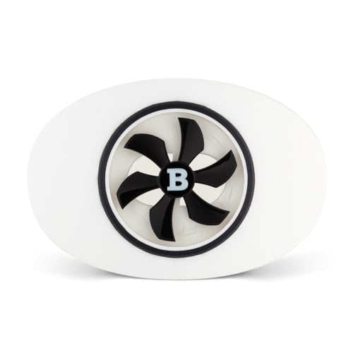 Battle Sports Spinner Oxygen Football Mouthguard - color: White/Black