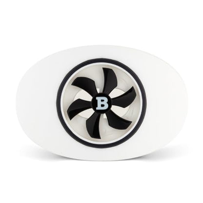 Battle Sports Spinner Oxygen Football Mouthguard - color: White/Black