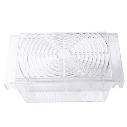 Breeding Box Acrylic Aquarium Fish Tank Isolation Breeder Box Fish Hatching Tank for Betta and Guppy Fry Rearing