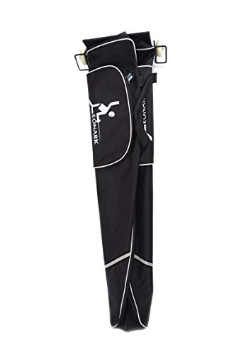 LEONARK Fencing Draw-bar Wheel Bag for Epee Saber and Foil - Hema Sword Bag Trolley Case for Fencing Suit and Mask - color: Wheeled Black