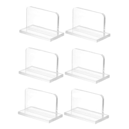 OUNONA 6pcs Fish Tank Cover Handle Fish Tank Cover Parts Aquarium Lid Handle Aquarium Lid Holder Aquariums Lid Holder Aquarium Tank Lid Handle Fish Tank Lids Handles Transparent Acrylic