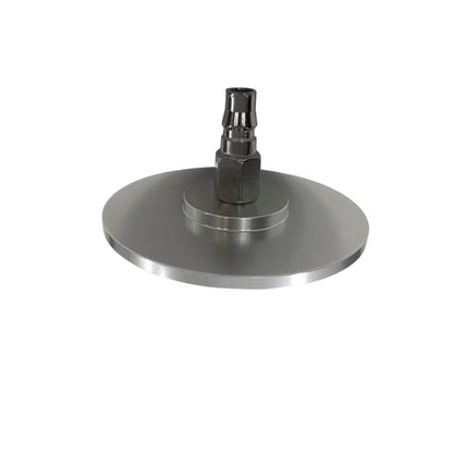 Vac-U-Lock Suction Cup Adapter Quick Connect Device Accessories for Cupping Machine Durable Aluminum 3.94 Inch Strong Suction Cups Compatible with Vac U Lock Systems Replacement Parts (Silver) - color: Silver