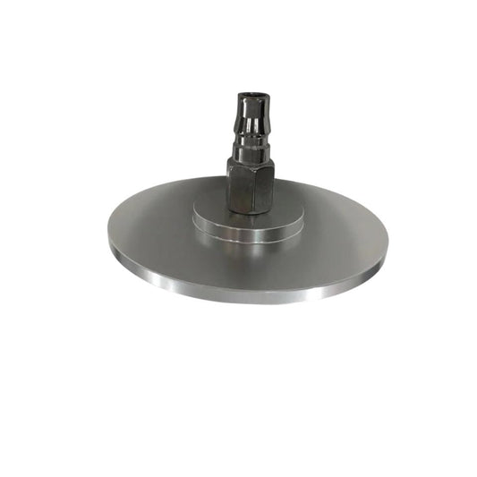 Vac-U-Lock Suction Cup Adapter Quick Connect Device Accessories for Cupping Machine Durable Aluminum 3.94 Inch Strong Suction Cups Compatible with Vac U Lock Systems Replacement Parts (Silver) - color: Silver