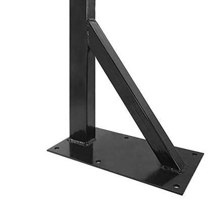 Aoneky Heavy Duty Punching Bag Wall Mount Bracket, 1000LB Capacity Universal Boxing Bag Hanger for MMA, Muay Thai, Home Gym Training, Solid Steel Construction with 6 Bolts - size: 23 inch