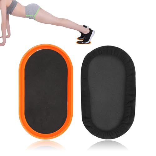 Sliders for Working Out, 2Pcs Pilates Mat Comfortable Core Exercise Equipment ABS and EVA Pilates Board Portable Workout Sliders for Home