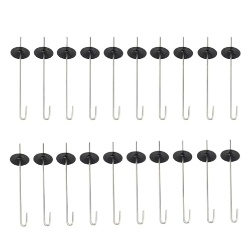 20Pcs Fasteners Clip Stainless Steel Versatile Household Easy to Install Clips