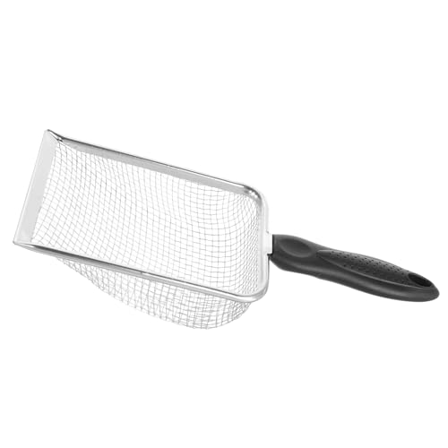 WOONEKY Sand Sifter Shovel Reptile Stainless Steel Mesh Litter Scoop Easy to Clean