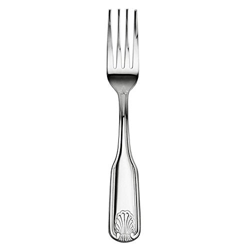 New Star Foodservice Shell Pattern 18/0 Stainless Steel Flatware Set, 36-Piece Set, Commercial Grade - size: 36-Piece Flatware Set