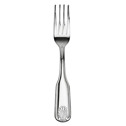 New Star Foodservice Shell Pattern 18/0 Stainless Steel Flatware Set, 36-Piece Set, Commercial Grade - size: 36-Piece Flatware Set