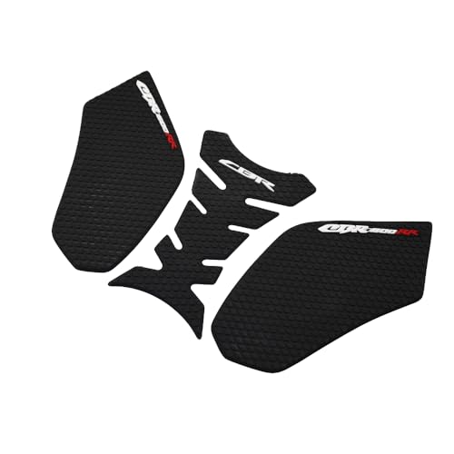 Motorcycle Non-Slip Side Gas Fuel Tank Traction Pad Decal Rubber Side Knee Grip Protector Sticker Decals Moto for Honda CBR600RR 2003-2006