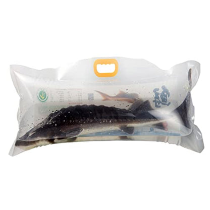 4pcs Oxygen Filling Live Fish Bags Catering Plastic Grocery Tote for Moving Storage