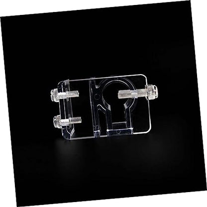 Kisangel Acrylic Fish Tank Water Holder Clamp Fixed Clip for Aquarium Hose Tube