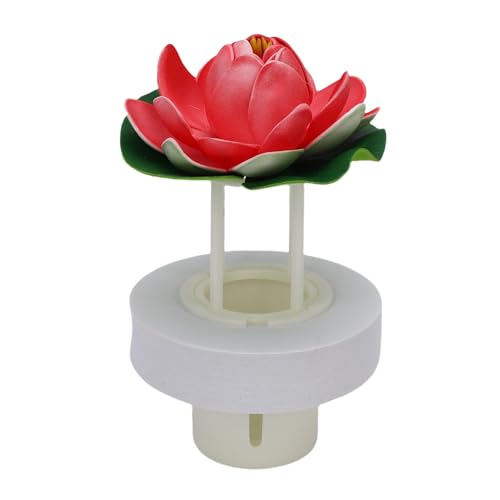 Fish Tank Atomizer Float Water Aquarium Mist Maker Splash Guard Floating Buoy Accessory for Pond Water Fountain White