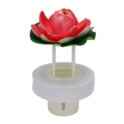 Fish Tank Atomizer Float Water Aquarium Mist Maker Splash Guard Floating Buoy Accessory for Pond Water Fountain White