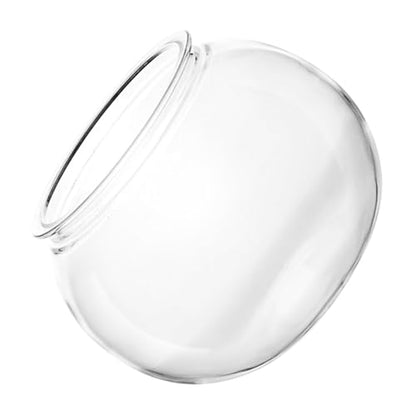 Clear Plastic Fish Bowl Small Aquarium Tank for Goldfish Portable Fish Keeper for Home Decor and Hydroponic Plants Decorative Fish Tank Container