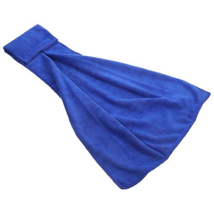 ULTECHNOVO Sports Sweat Towel with Hook and Loop Fast Dry Microfiber Gym Towel for Yoga Fitness Outdoor Sports in Royal Blue Portable for Travel and Workout