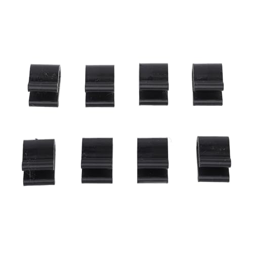 8PCS Oven Lid Protector Clips, Plastic Cookware Protector Clips Multifunctional Pot Lid Bumpers Lifters, with Secure Fastening for Most Cooking Utensils Outdoor or Oven Use