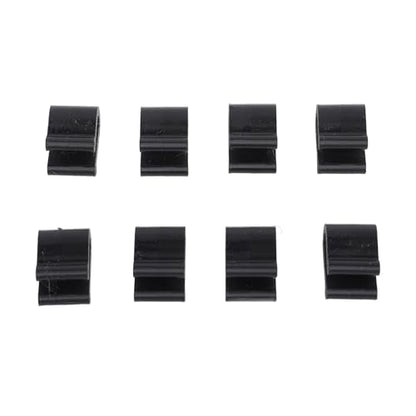 8PCS Oven Lid Protector Clips, Plastic Cookware Protector Clips Multifunctional Pot Lid Bumpers Lifters, with Secure Fastening for Most Cooking Utensils Outdoor or Oven Use