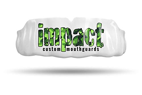 Impact Custom Professional All Sports Mouthguard -(Branded Series) Impact Camo Logo - color: Camo Logo