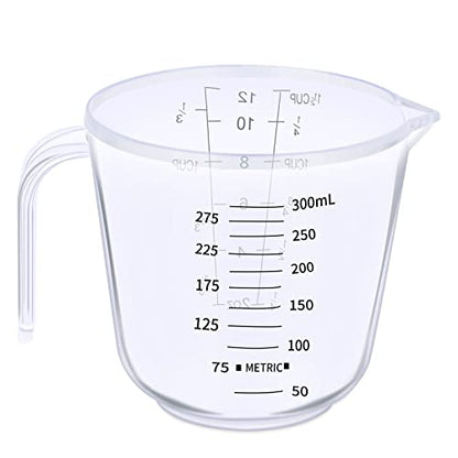 Measuring Cup, 1 ½ Cup, Clear - size: 1 ½ cup