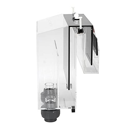 Acrylic Self Start Siphon Hang On Overflow Box, High Light Transmittance, Prevents Debris, Movable Outlet Cover, Check Valve, Fish Aquarium