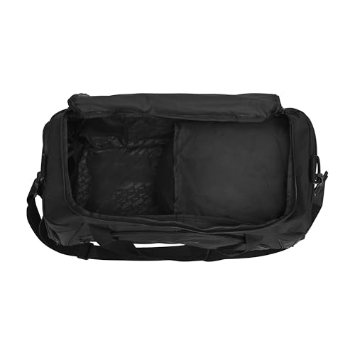 PUMA Accelerator Duffel Bag with Removable Strap & Shoe Pocket - color: Black