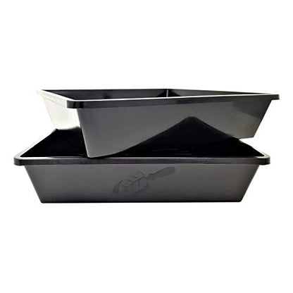 Bootstrap Farmer 1010 Seed Tray - with and Without Holes Combo 10 Pack (10 of Each) - Extra Strength Microgreen and Seedling Trays 10" x 10"