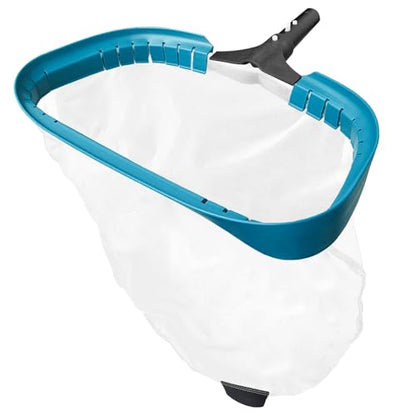 Pool Net - Professional 20" Swimming Pool Leaf Skimmer Rake, Aluminum Frame Deep Nylon Bag, Ultra Fine Mesh Nets for Cleaning Leaves, Sand, Pollen, Finest Debris (No Pole) - size: 20"