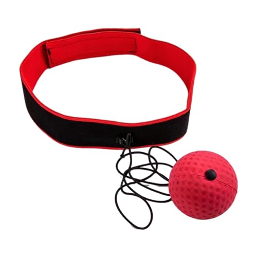 Boxing Reflex Ball Headband, Reflex Nching Fight Ball, Adjustable, Headband for Home Gym
